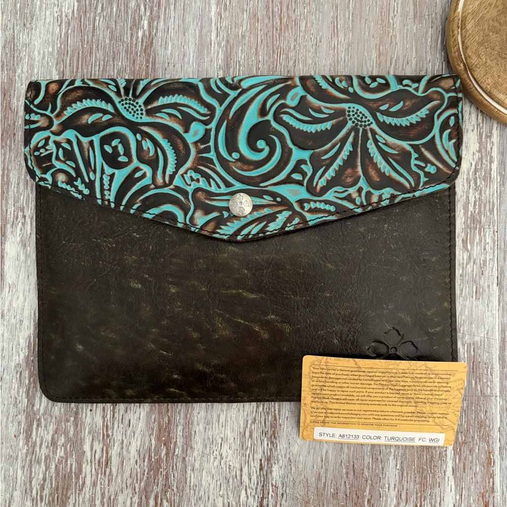 🌿🦋 Patricia Nash Cassini Clutch - Picture 2 of 7